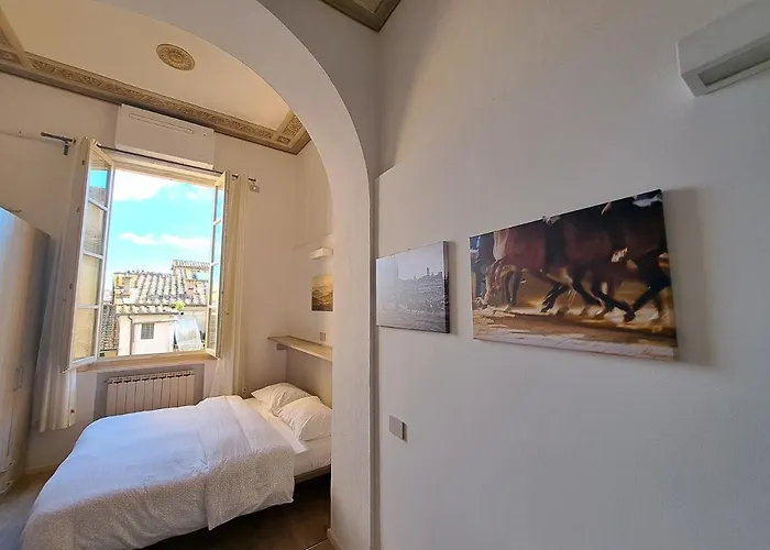 Lägenhet Ristrutturato A 50 Metri Da Piazza Del Campo Siena